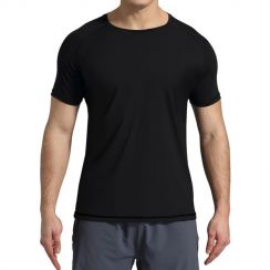 8Pcs Men Swim Shirts Rash Guard T Shirts Quick Dry Water Surfing Shirt 